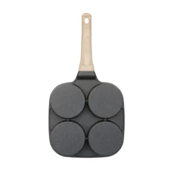 Padella 4 pancake 9 cm grigio