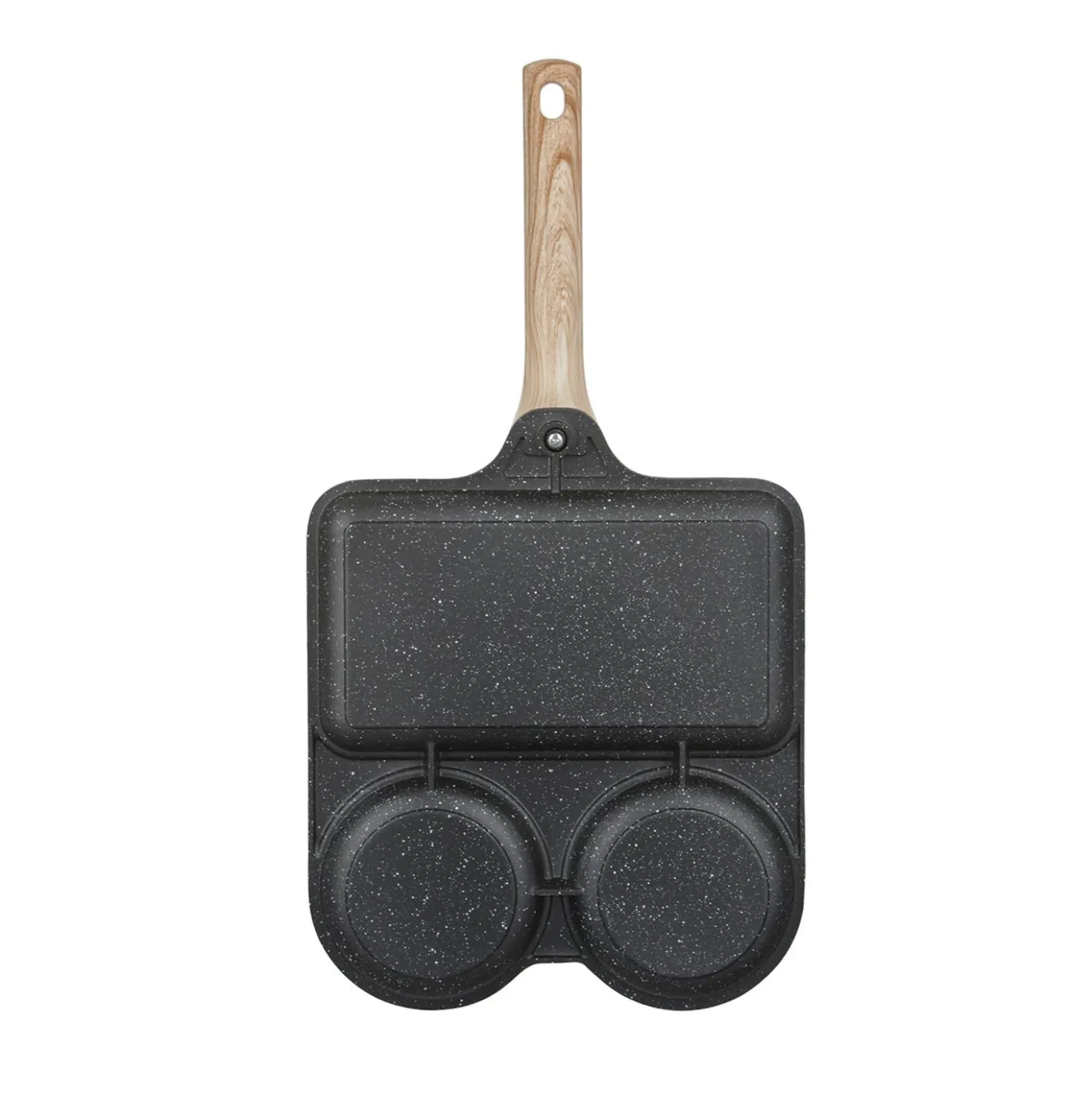 Padella 3 scomparti Mini Mania grigio
