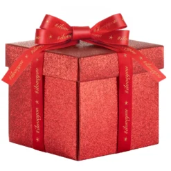 Pallina di Natale con scritta #iloveyou 10 cm