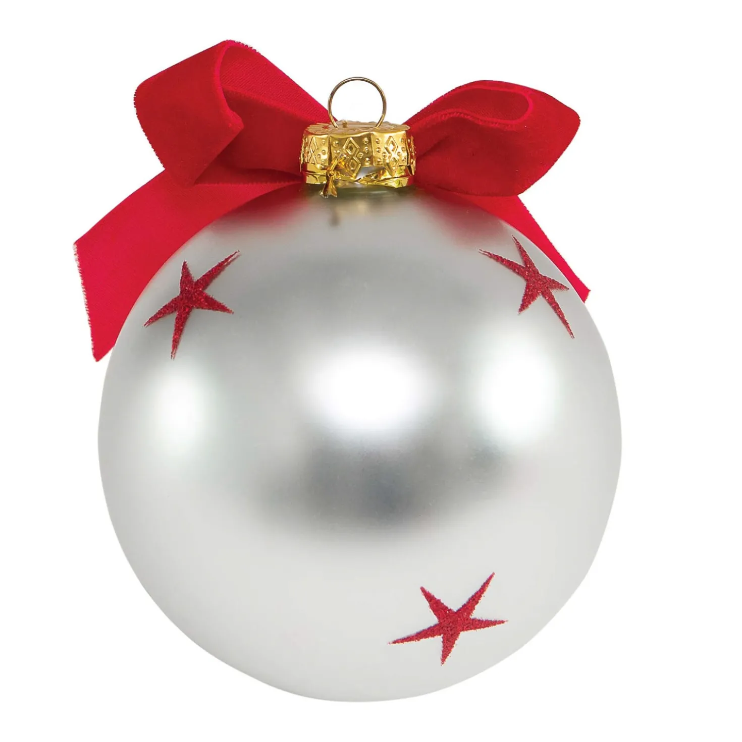 Pallina di Natale con scritta Stellina 10 cm