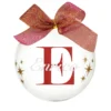 Pallina natale con nome Enrico 10cm