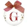Pallina natale con nome Greta 10cm