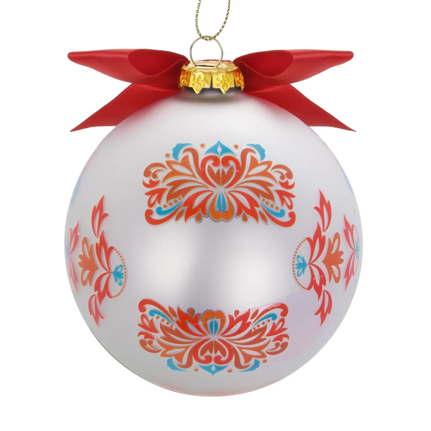 Pallina Natale lettera G 10 cm Royal Garden