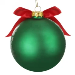 Pallina Natale lettera L 10 cm Royal Garden