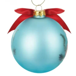 Pallina Natale lettera V 10 cm Royal Garden