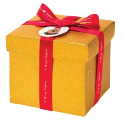 Pallina Natale Volpino cane 10 cm