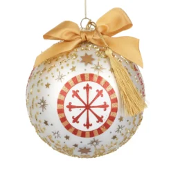 Pallina Ruota della fortuna 12 cm Tarocchi