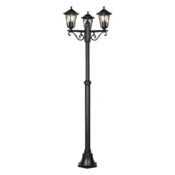Palo da giardino 3 luci 200 cm Pienza Trio