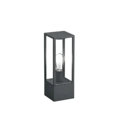Palo luminoso da giardino 40 cm antracite Garonne Trio