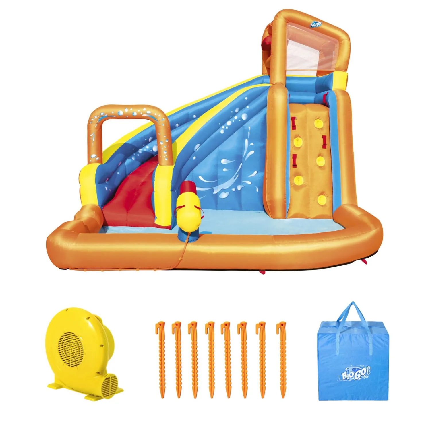 Parco acquatico Turbo Splash Bestway, da 365x320x270 cm