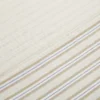 Parure copripiumino matrimoniale cotone righe beige