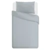 Parure copripiumino singolo azzurro Jersey melange