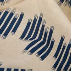 Parure copripiumino singolo geometrico blu
