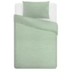 Parure copripiumino singolo righe verde Young