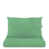 Parure letto matrimoniale verde Young