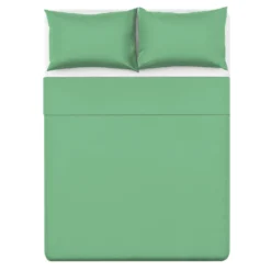 Parure letto matrimoniale verde Young