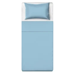 Parure letto singolo blu Young