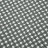 Parure letto singolo quadretti grigio Young