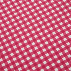 Parure letto singolo quadretti rosso Young