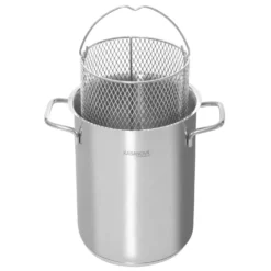 Pentola alta per asparagi acciaio inox