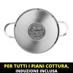 Pentola a pressione 3,5 L in acciaio inox 18/10