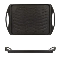 Piastra grill 42x26 cm con manici