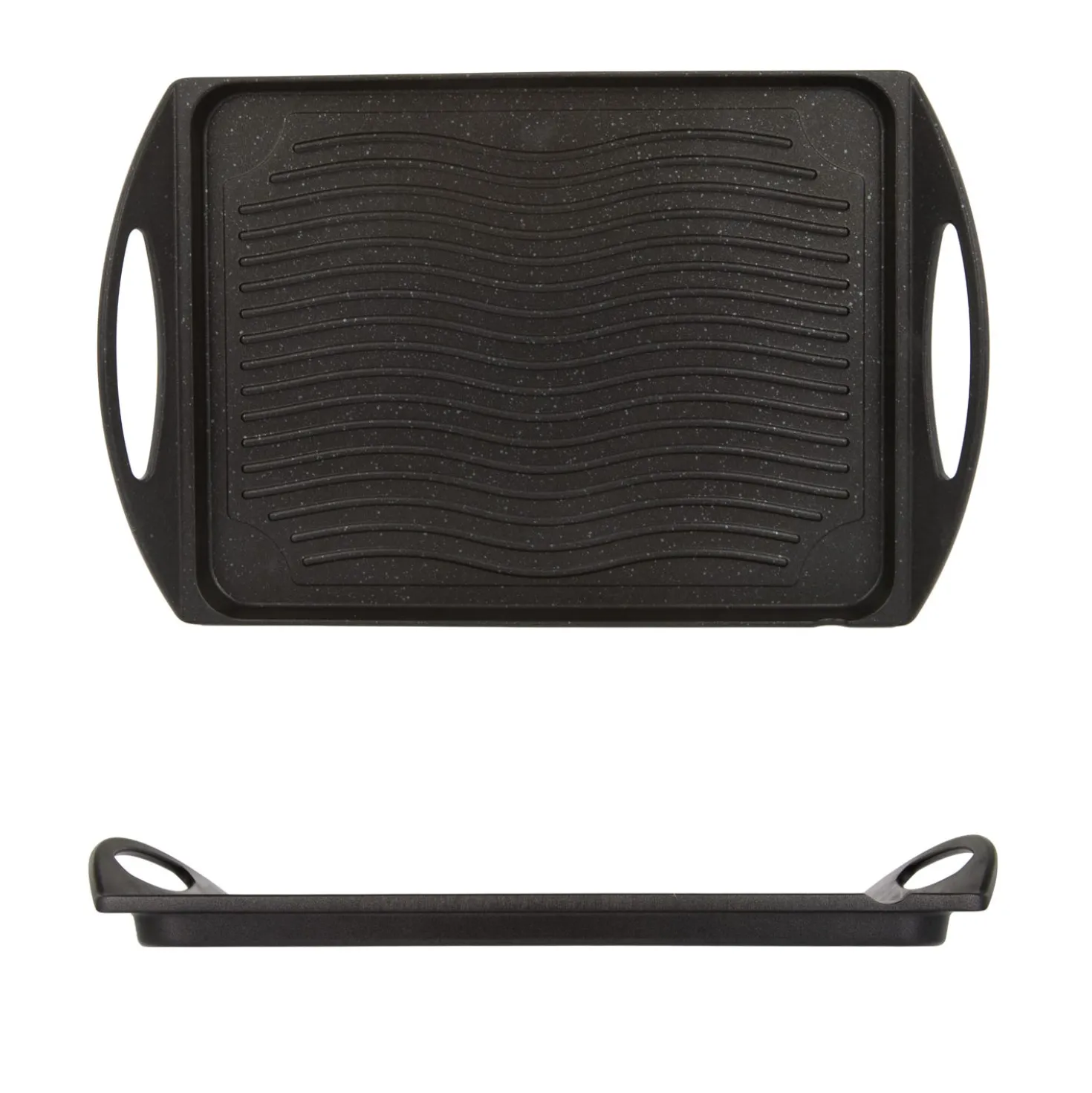 Piastra grill 42x26 cm con manici