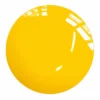 Piattino decorativo vetro 22 cm Cocktail giallo