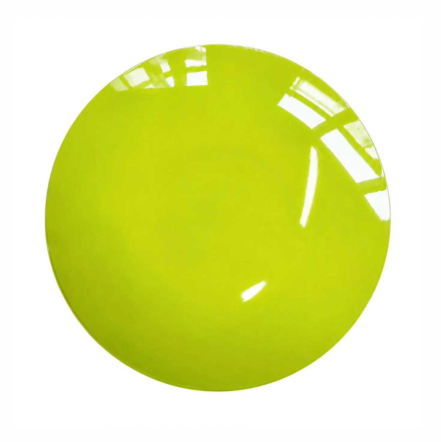 Piattino decorativo vetro 15 cm Panda sushi verde