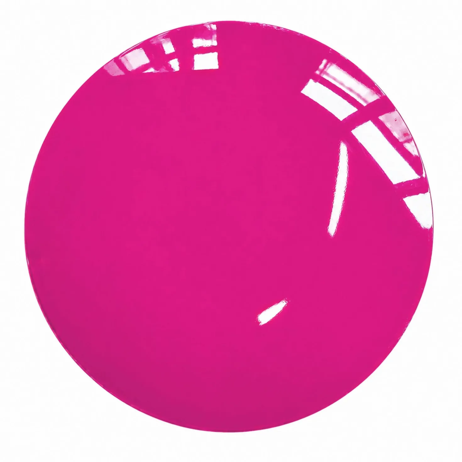 Piattino decorativo vetro 22 cm Sardine rosa