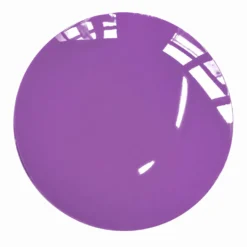 Piattino decorativo vetro 18 cm Self Love viola