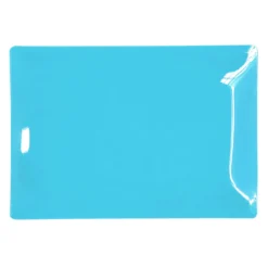Piattino decorativo vetro 22x15 cm Amore azzurro