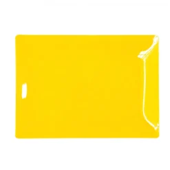 Piattino decorativo vetro 16x12 cm Dream giallo