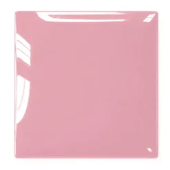 Piattino decorativo vetro 25x25 cm Gatti rosa