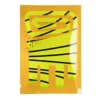 Piattino decorativo vetro 22x15 cm Gatto arancione