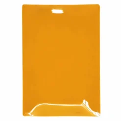 Piattino decorativo vetro 22x15 cm Gatto arancione