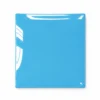 Piattino decorativo vetro 15x15 cm Gondola azzurro