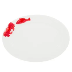 Piatto da portata 28 cm ceramica granchio Sea