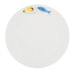Piatto da portata 27,6 cm ceramica ostrica Sea