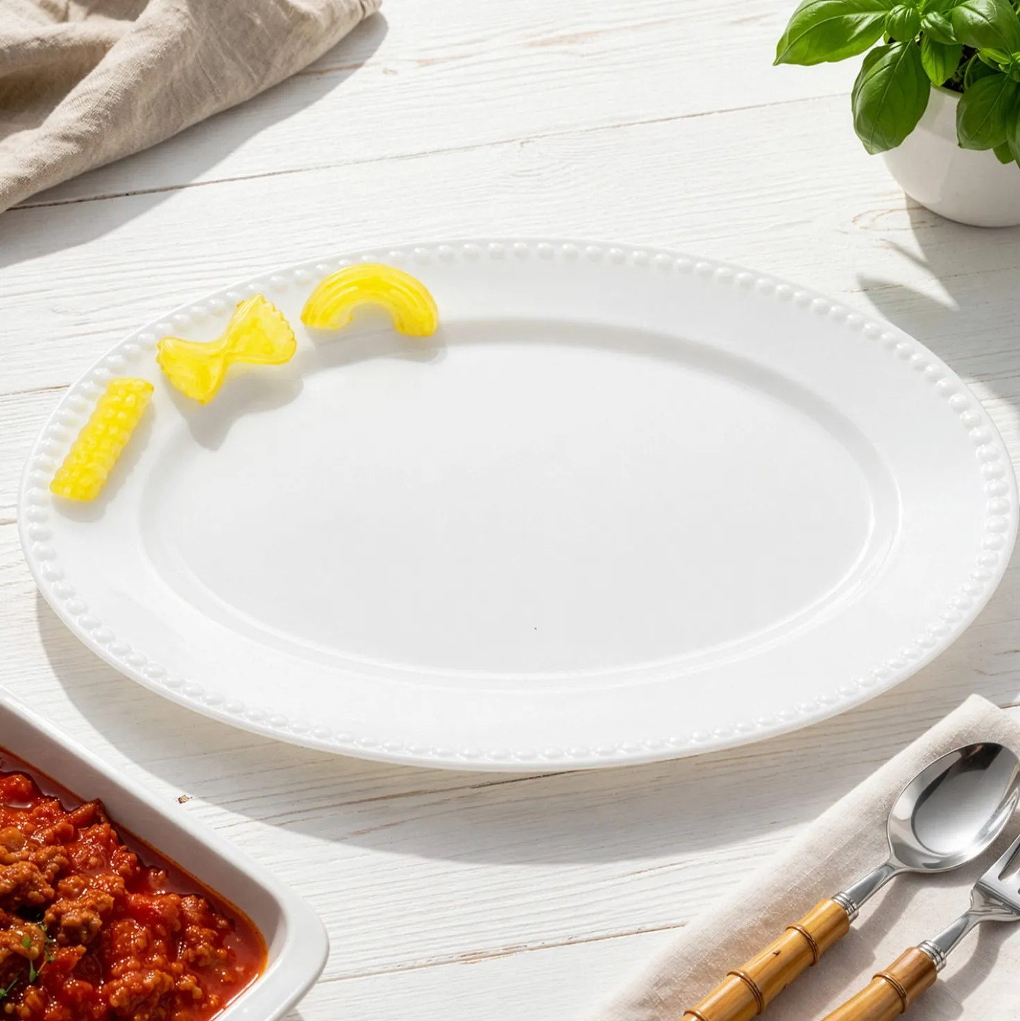 Piatto da portata 28 cm ceramica Pasta