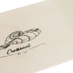 Piatto da portata croissant 31x21 cm in terracotta Cake