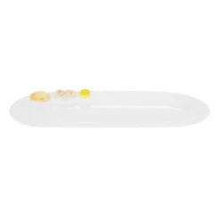 Piatto da portata ovale 33 cm ceramica Biscotti