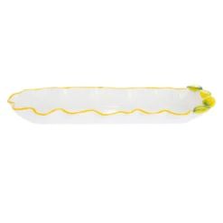 Piatto da portata ovale 36,5 cm ceramica Limoni