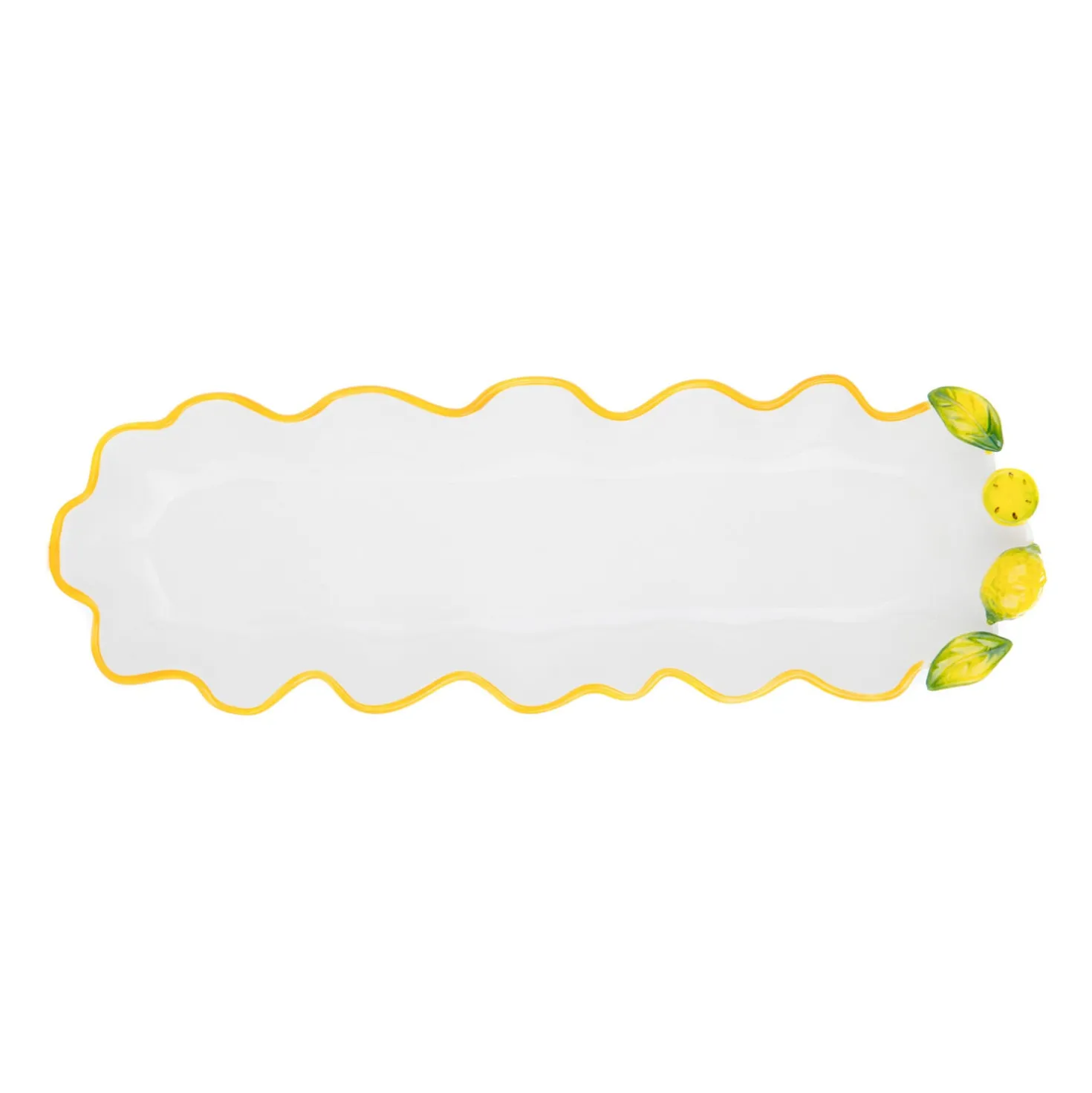 Piatto da portata ovale 36,5 cm ceramica Limoni