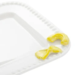 Piatto da portata 28x20 cm ceramica Pasta