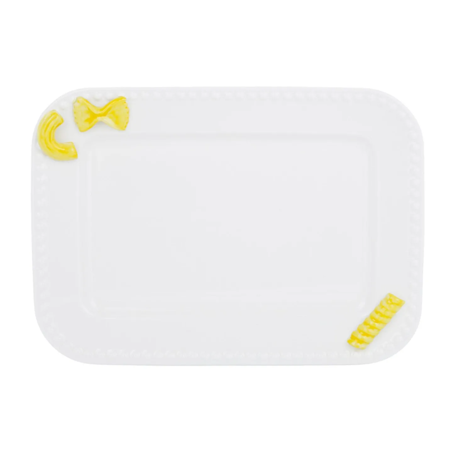 Piatto da portata 28x20 cm ceramica Pasta