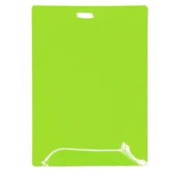 Piatto decorativo vetro 35x25 cm Coniglio verde