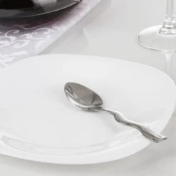 Piatto dessert Parma, in vetro temperato, da 20 cm