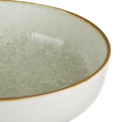 Piatto fondo in ceramica 18 cm fango Nordic Brillo
