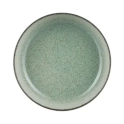 Piatto fondo in ceramica 18 cm verde Nordic Brillo